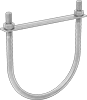 U-Bolts with Mounting Plates