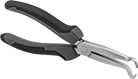 Image of Product. Front orientation. Hose and Tube Pliers. Hose and Tube Pliers, Curved Jaws and Ultra Grip.