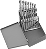 Carbide-Tipped Drill Bit Sets