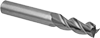 Fast-Cut Carbide Square End Mills for Aluminum, Brass, and Bronze