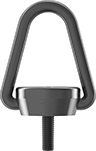 Image of Product. Front orientation. Hoist Rings. Nonswiveling Hoist Rings—For Lifting, Triangular Ring.