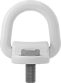 Image of Product. Front orientation. Hoist Rings. Nonswiveling Hoist Rings—For Lifting, D-Shape.