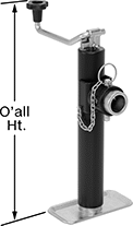 Image of Product. Top Handle Style B. Front orientation. Contains Annotated. Jacks. Leveling Jacks, Style B.