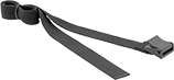 Image of Product. Front orientation. Cinching Straps. Cinching Straps, Plastic Cam Buckle.
