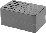 Image of Product. Front orientation. Tap and Drill Bit Stands. For Taps and Drill Bits.
