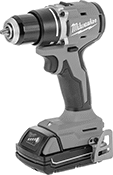 Image of Product. Front orientation. Drills. Milwaukee Cordless Drill/Drivers, Style B.
