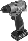 Image of Product. Front orientation. Drills. Milwaukee Cordless Drill/Drivers, Style C.