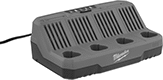 Image of Specification. Front orientation. 48-59-1204. Milwaukee Cordless Tool Battery Chargers.
