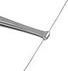Tweezers for Wire, Screws, and Round Components