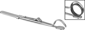 Image of Product. Front orientation. Contains Inset. Tweezers. Locking Tweezers, Standard Cylindrical and Paddle Tips.
