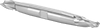 Cobalt Steel Square End Mills with Two Milling Ends 