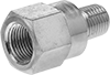 Image of Product. Front orientation. Hydraulic Jack Hose and Fittings. Hose Fittings for Hydraulic Jacks, Straight Reducing Adapter.