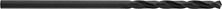 Image of Product. Front orientation. Drill Bits. Short-Flute High-Speed Steel Drill Bits, Extended Length, Round Shank.