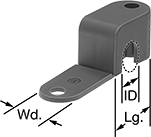 Image of Product. Shown with Arm Open. Front orientation. Contains Annotated. Routing Clamps. Block Routing Clamps.