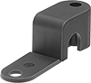 Chemical-Resistant Plastic Routing Clamps