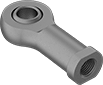 Image of Product. Front orientation. Rod Ends. Internally Threaded Mil. Spec. Ball Joint Rod Ends.