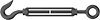 Hook-to-Eye Turnbuckles—Not for Lifting