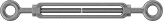 Image of Product. Front orientation. Turnbuckles. Eye-to-Eye Turnbuckles—Not for Lifting.