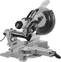 Image of Product. Front orientation. Miter Saws. Electric Sliding-Arm Miter Saws.