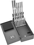Image of Product. Front orientation. Reamers. Reamer Sets for Dowel-Pin Holes, Round Shank.