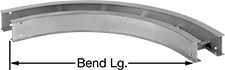 Image of Product. Front orientation. Contains Annotated. Cable Trays and Fittings. Cable Trays and Fittings, Horizontal 90° Elbow Trays.