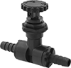 Precision Flow-Adjustment Valves with Barbed Fittings for Chemicals