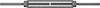 Unthreaded Stub-to-Stub Turnbuckles—Not for Lifting