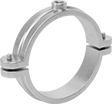 Image of Product. Front orientation. Pipe Hangers. Snug-Fit Clamp Pipe Hangers.