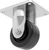 High-Capacity Vulcan Casters with Phenolic Wheels