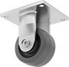 High-Capacity Vulcan Casters with Polyurethane Wheels