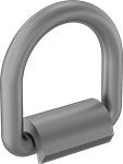 Image of Product. Front orientation. Tie-Down Rings. Weld-On Tie-Down Rings, Style A.