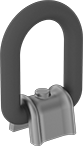 Image of Product. Front orientation. Tie-Down Rings. Weld-On Tie-Down Rings, Style B.