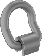 Image of Product. Front orientation. Tie-Down Rings. Weld-On Tie-Down Rings, Style D.