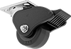Samson Casters with Rubber Wheels