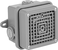 Image of Product. Front orientation. Contains MultipleImages. Audible Alarms. Washdown Buzzers, Surface Mount.