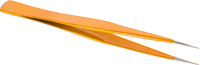 Image of Product. Standard Pointed Tips. Front orientation. Tweezers. Color-Coded Tweezers Sets.