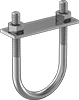 U-Bolts with Mounting Plates