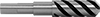 Hole-Enlarging Reduced-Shank Drill Bits