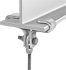 Center-Mount Beam Clamps for Threaded Rods