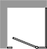 Image of Product. Corner. Top orientation. Toilet Partitions. Toilet Partitions, Corner.