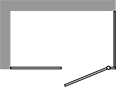 Image of ProductInUse. ADA Corner. Front orientation. Toilet Partitions. Toilet Partitions, ADA Corner.