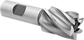 Image of Product. Front orientation. End Mills. Cobalt Steel Square End Mills, 6 Flutes.