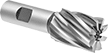 Image of Product. Front orientation. End Mills. Cobalt Steel Square End Mills, 8 Flutes.