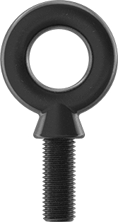 Image of Product. Front orientation. Low-Visibility Eyebolt, with Shoulder-for Lifting, 1"-8 Thread Size, 2-1/2" Thread Length .