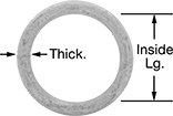 Image of Product. Front orientation. Contains Annotated. Chain Rings. Chain Rings—Not for Lifting.