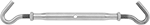 Image of Product. Front orientation. Turnbuckles. Closed-Body Hook-to-Hook Turnbuckles—Not for Lifting.