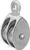Hanging Pulleys for Rope—For Horizontal Pulling