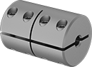 Image of Product. Front orientation. Rigid Shaft Couplings. Machinable-Bore Clamping Rigid Shaft Couplings.