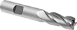 Image of Product. Front orientation. End Mills. Cobalt Steel Rounded-Edge Square End Mills.