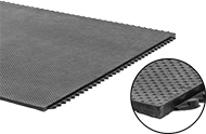 Image of Product. Front orientation. Contains Inset. Floor Mats. Shock-Absorbing Floor Mats.
